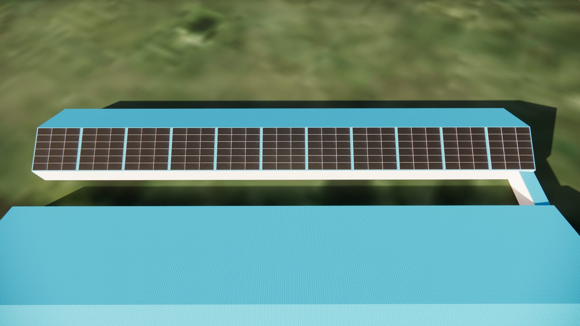 D-моделирование и расчет затенений в программе PVsyst для коммерческой солнечной станции мощностью 113 кВт от E-Prime