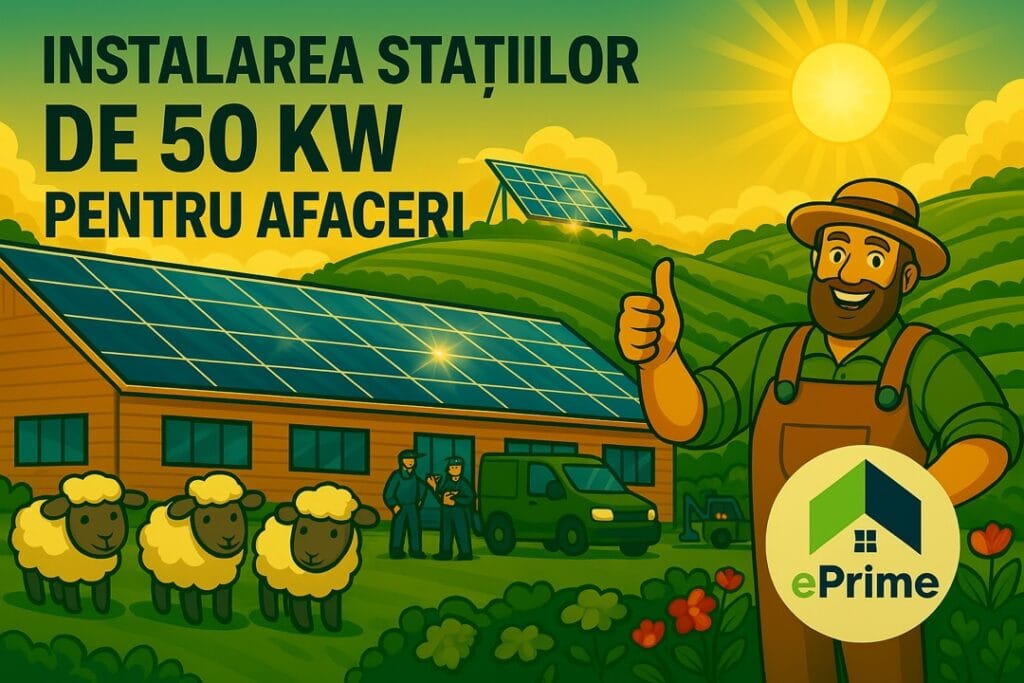 Centrale solare comerciale 50–100 kW