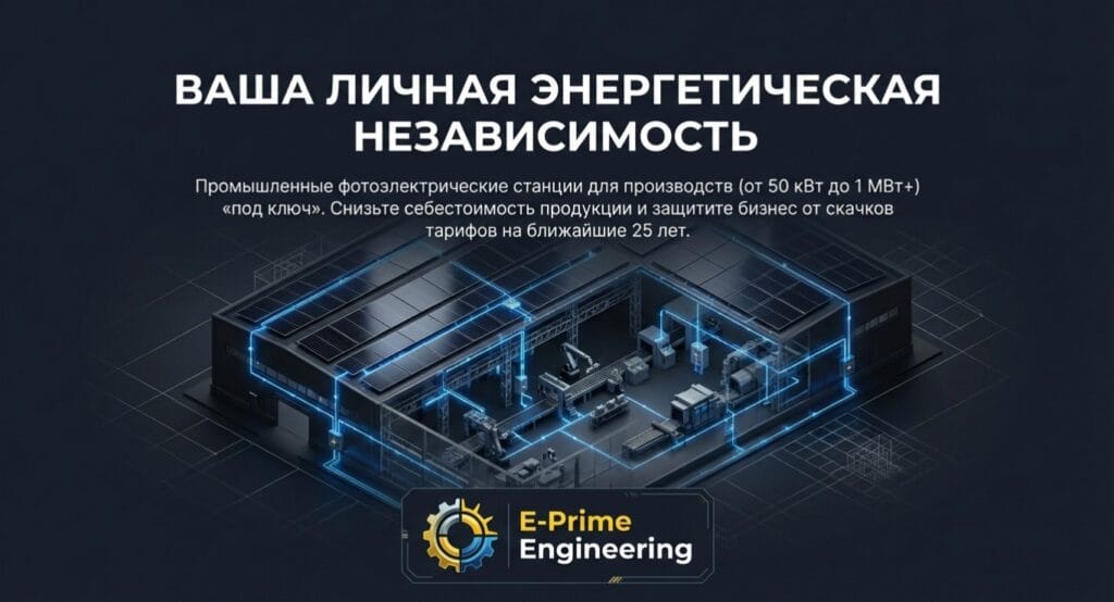 Centrale solare pentru unități de producție ePrime