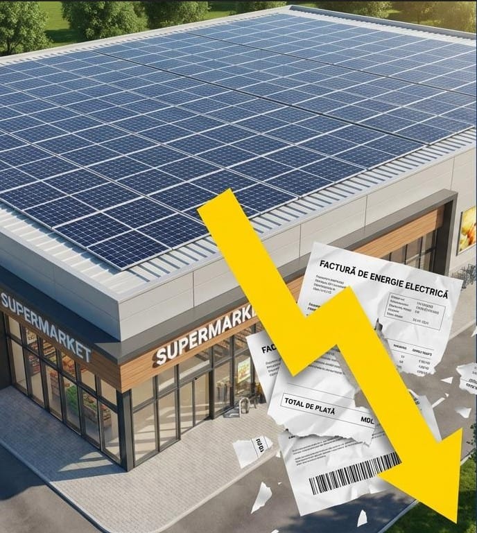 Centrale electrice fotovoltaice pentru Retail: Magazine, Supermarketuri și Centre Comerciale