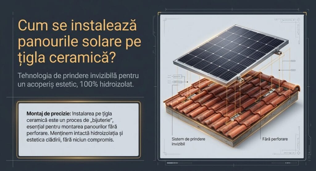 Cum se instalează panourile solare pe țigla ceramică ePrime