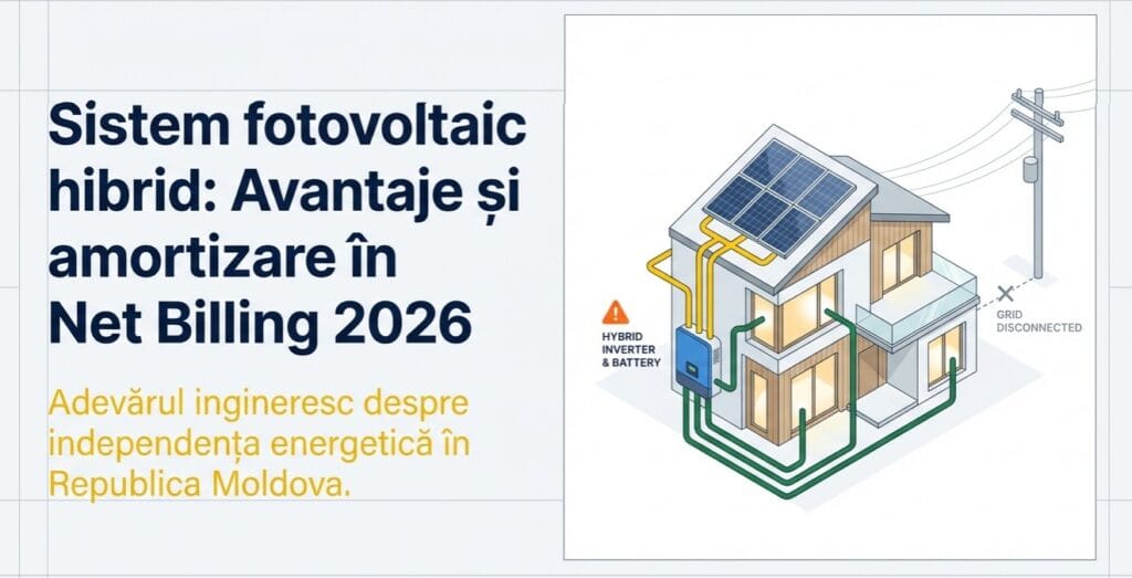 Sistem fotovoltaic hibrid